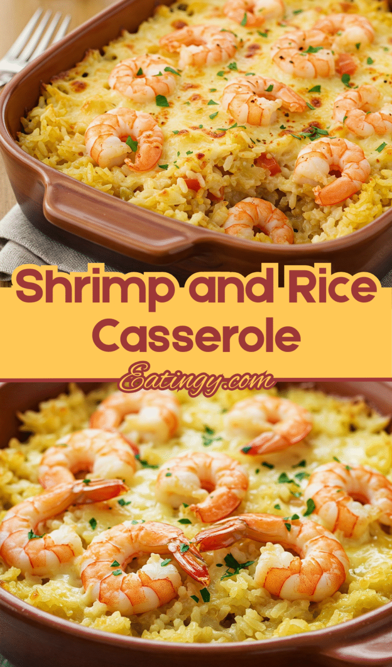 Shrimp & Rice Casserole: A Cheesy Southern Classic