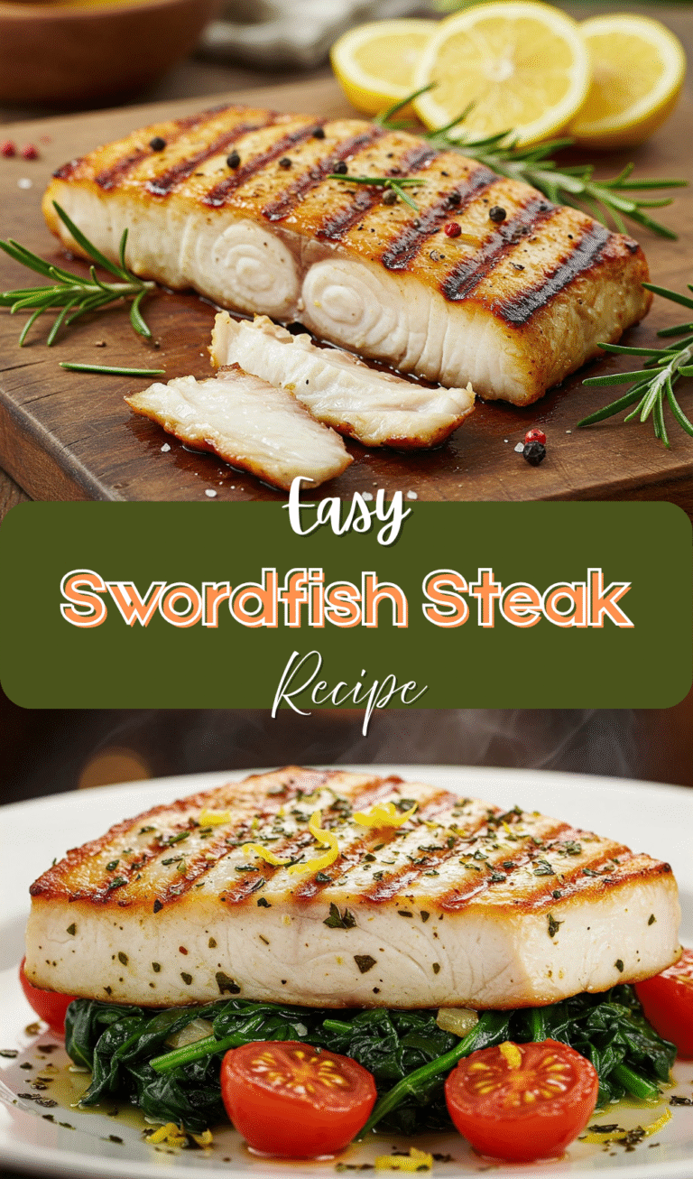 Grilled Swordfish Steak: A Flaky, Flavorful Delight