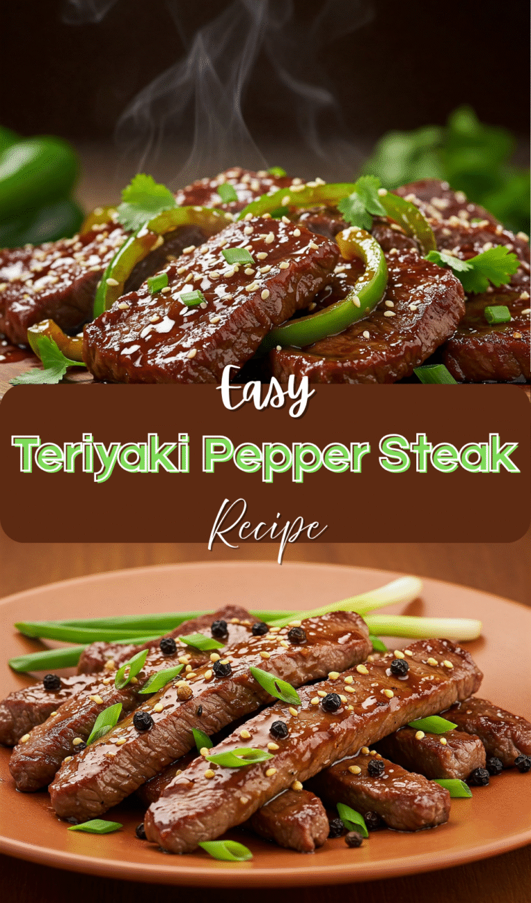 Sizzling Teriyaki Pepper Steak Delight