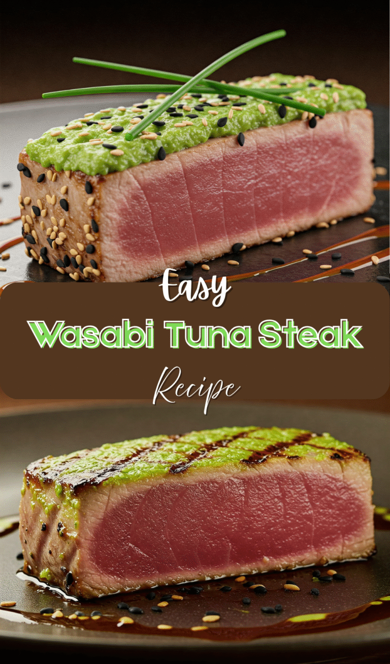 Wasabi Tuna Steak: A Bold Fusion of Heat and Umami
