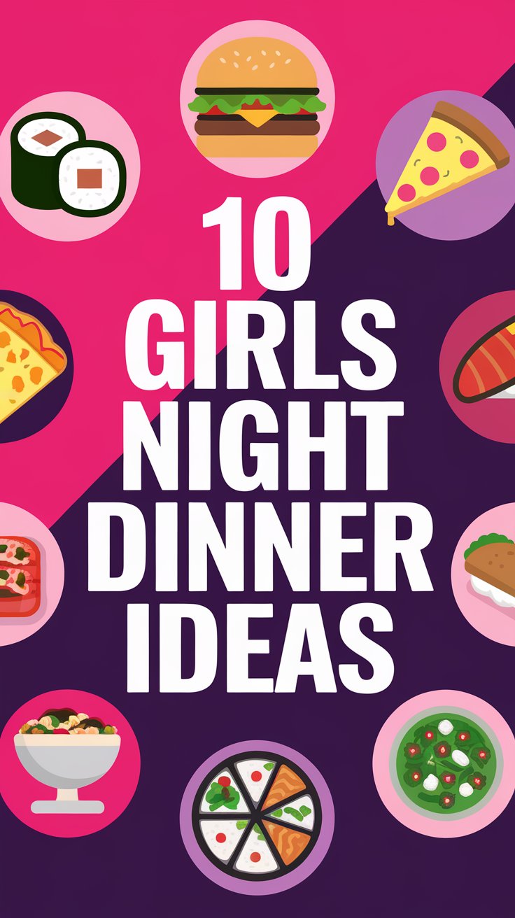 10 Girls Night Dinner Ideas To Be the Ultimate Hostess