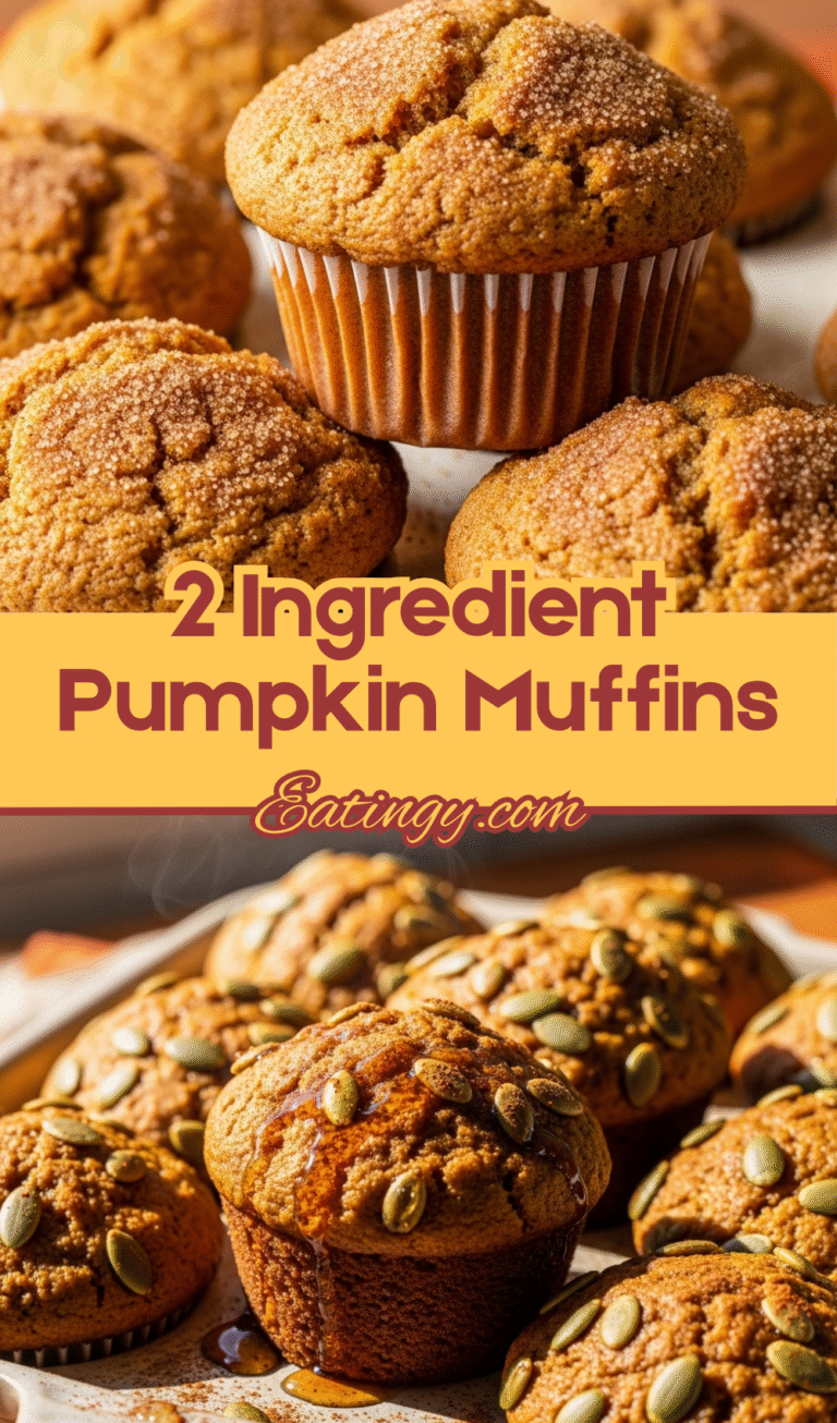 2-Ingredient Pumpkin Muffins: Stupid Easy & Crazy Delicious