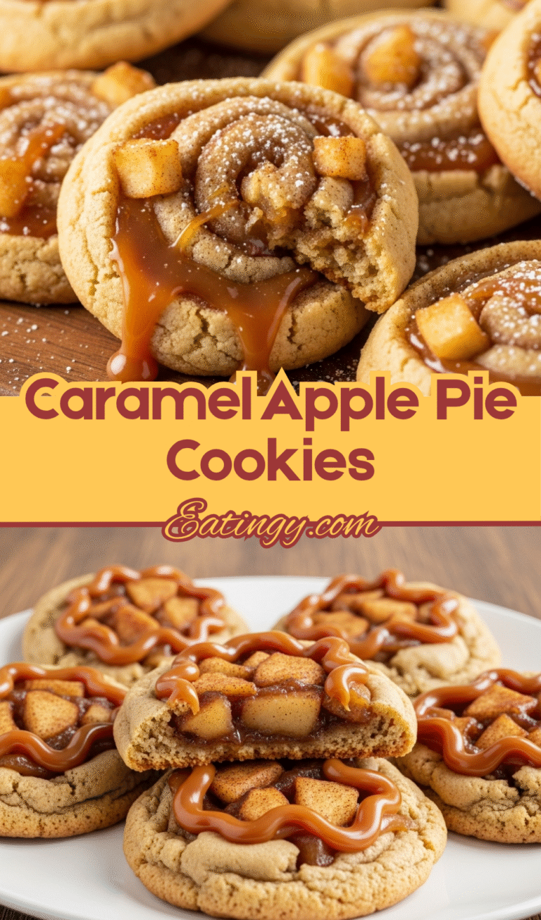 Caramel Apple Pie Cookies: Bite-Sized Bliss!