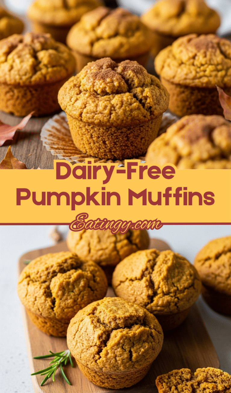 Fluffy Dairy-Free Pumpkin Muffins You’ll Obsess Over