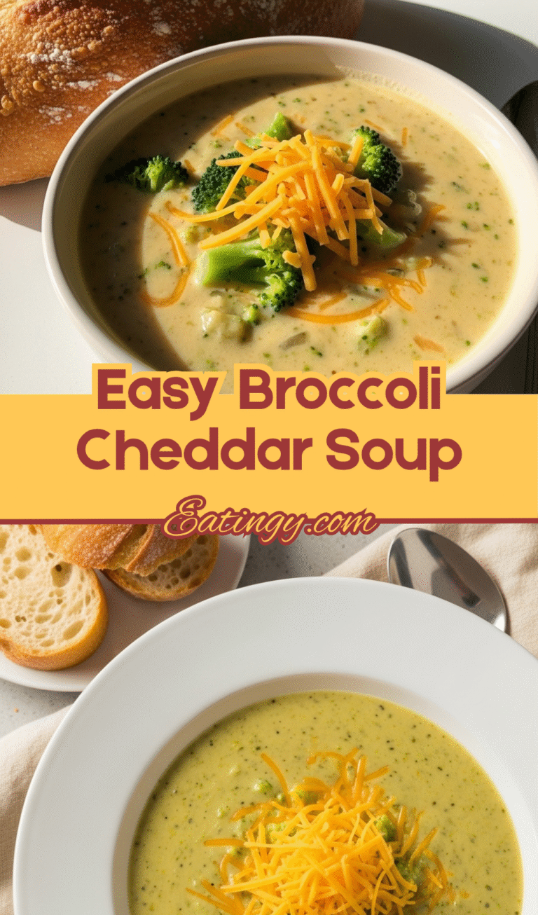 Easy Broccoli Cheddar Soup You’ll Crave Daily