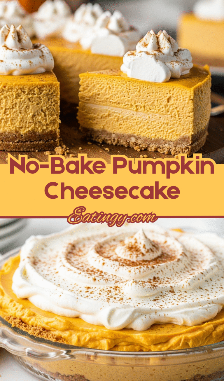 No-Bake Pumpkin Cheesecake: The Easiest Dessert You’ll Ever Make!