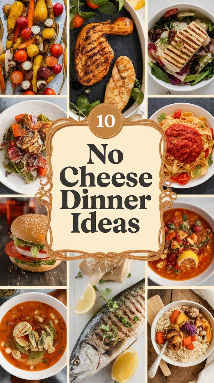 10 No Cheese Dinner Ideas That Will Make You Feel Amazing
