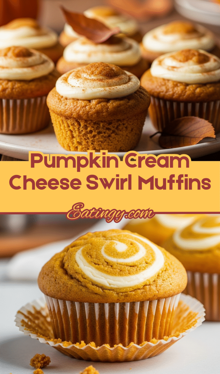 Pumpkin Cream Cheese Swirl Muffins You’ll Obsess Over