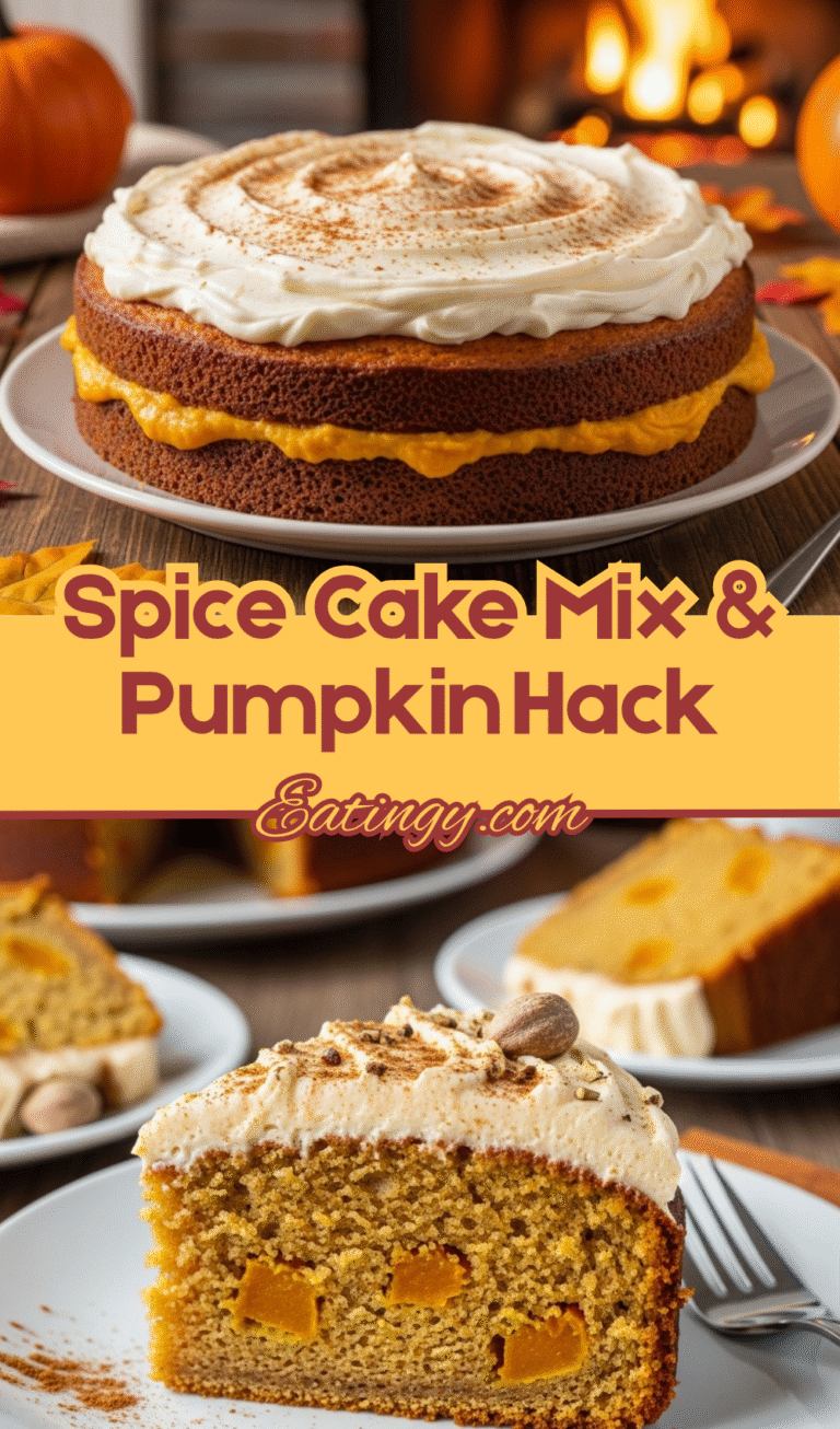 Spice Cake Mix & Pumpkin Hack: Your New Fall Obsession!